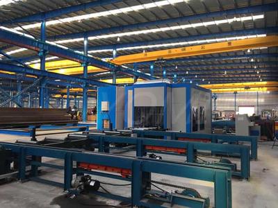 H beam steel cutting machine-CNC H beam cutting robot