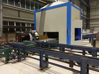 H beam I beam Channel beam plasma cutting line